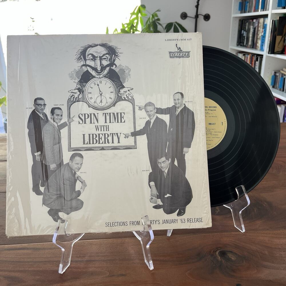 Spin Time With Liberty Salesmen's Demonstration Record LP Jan 1963 Liberty MM417